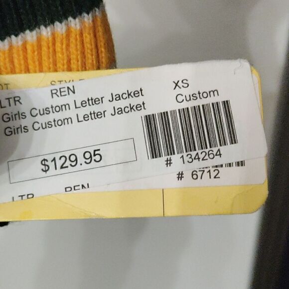 Vintage Blank Letter Jacket - Picture 13 of 14